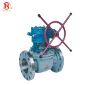 Wedge type Top Entry Flanged Ball Valve